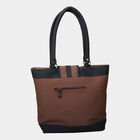 Women's Peach Polyurethane Tote Bag, , small image number null