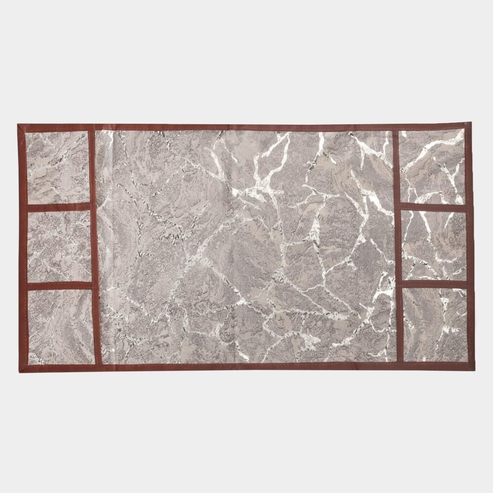 Home Beautiful                         Beige Polyester Appliance Cover