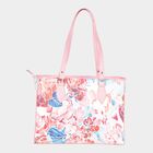 Women's Polyurethane Tote Bag, Printed, Medium Size, , small image number null