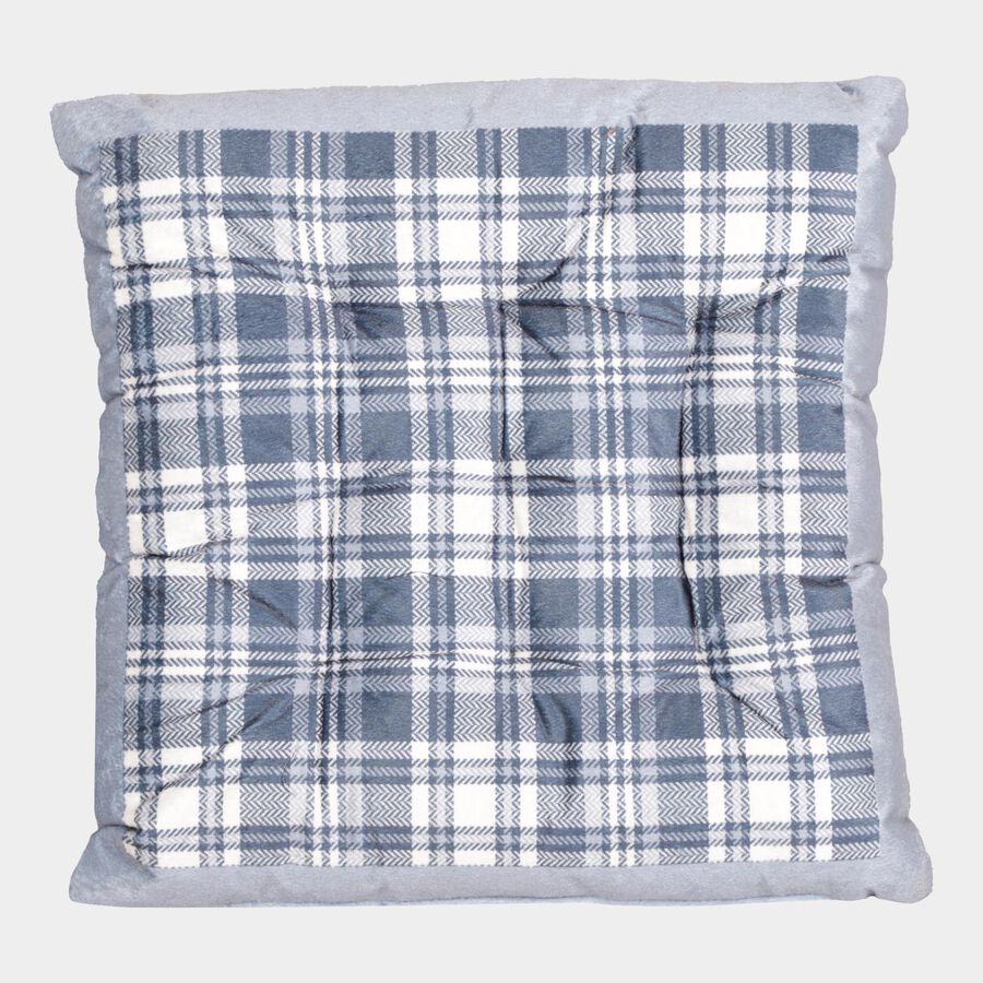 Multicolor Microfiber Cushion, , large