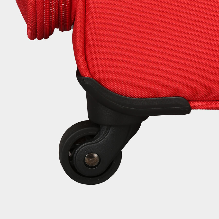 4-Wheel Polyester Soft Case Trolley, Small, , large image number null