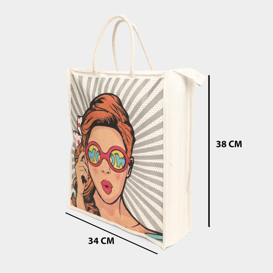 off-White Canvas Bag, , large image number null