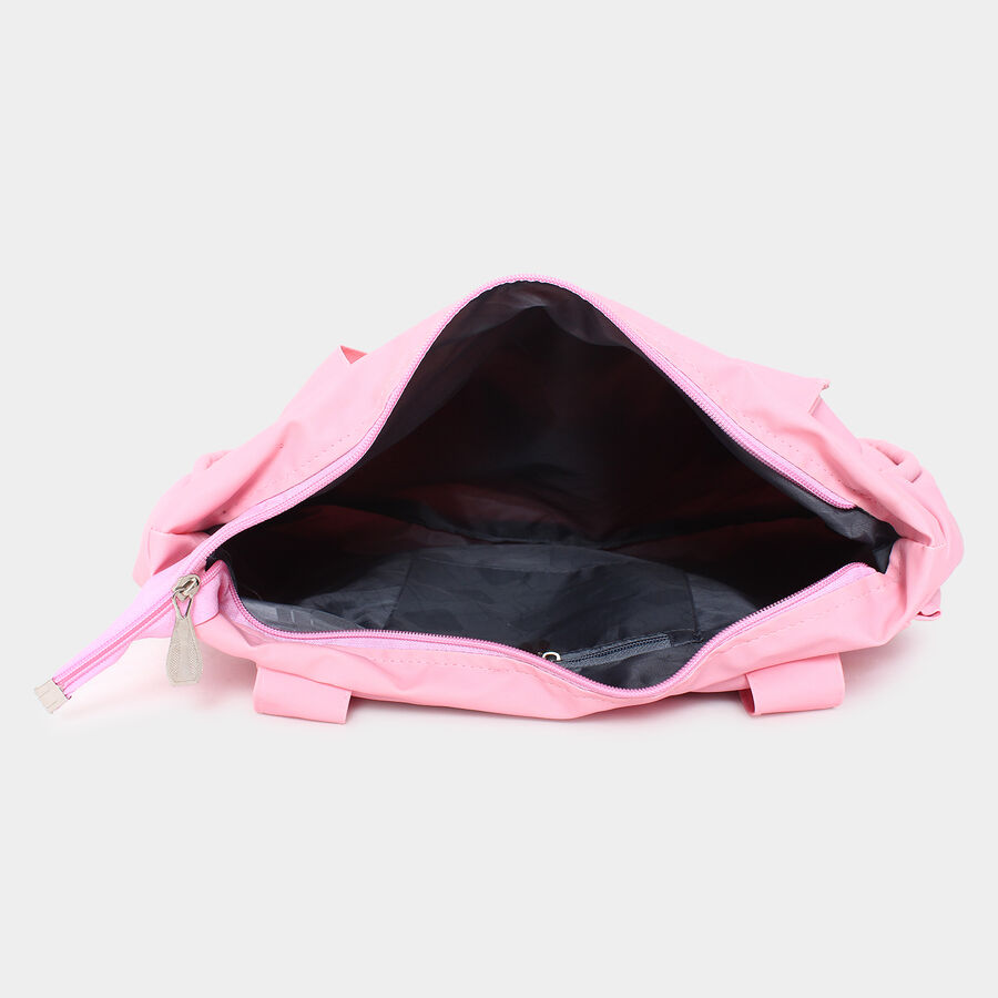 Women Printed Pink Hobo Bag, , large image number null