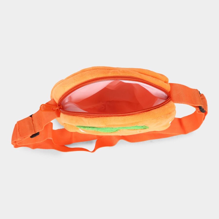 Kids Orange Shape Fabric Bag, , large image number null