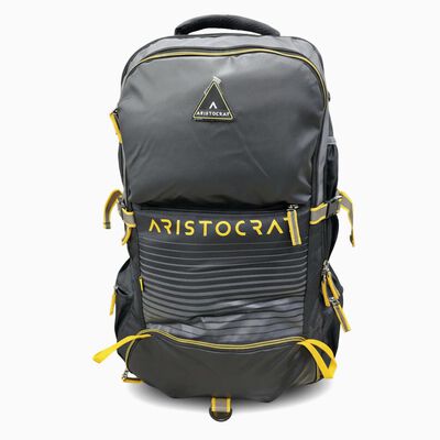 Black Polyester Trekking Bag
