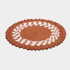 Rust Polyester Cotton Door Mat, , small image number null