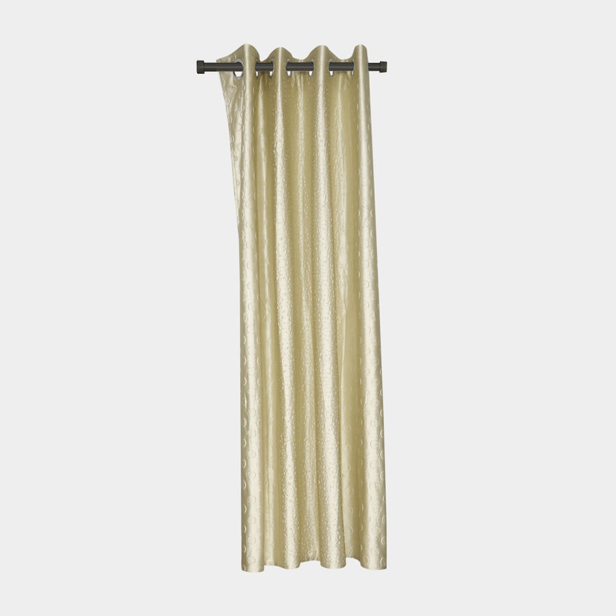5ft. Beige Polyester Curtain, , large