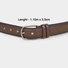 Men's Brown Polyurethane Casual Belt, , small image number null