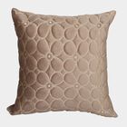 Beige Polyester Cushion Cover, , small image number null