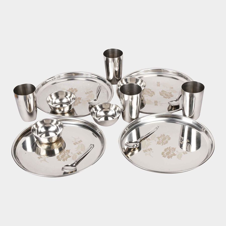 Stainless Steel Dinner Set - 16 Pc, , large image number null