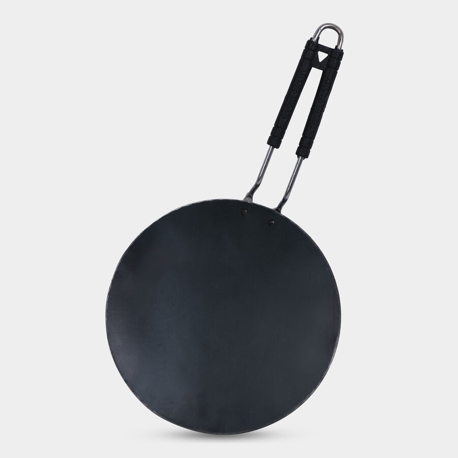 Iron Tawa With Wooden Handle (25cm), , large image number null