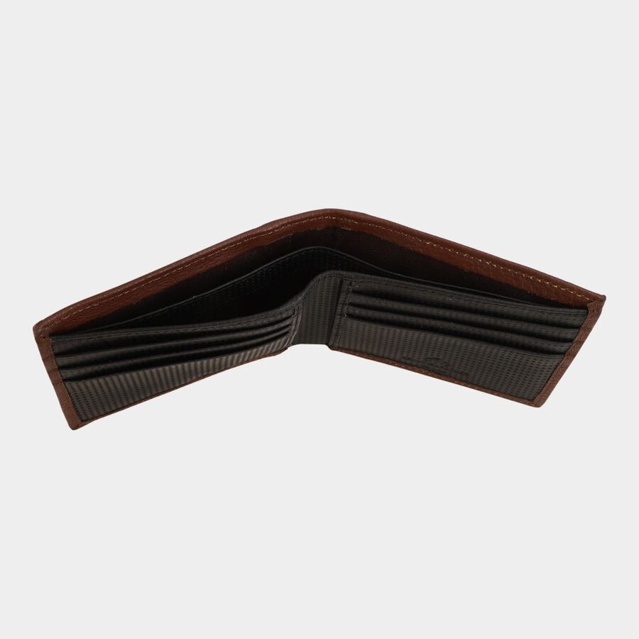 Men's Brown Leather Wallet, , large image number null