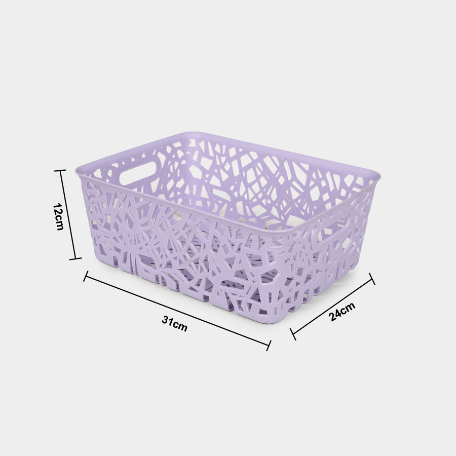 Plastic Zig-Zag Basket, , large image number null
