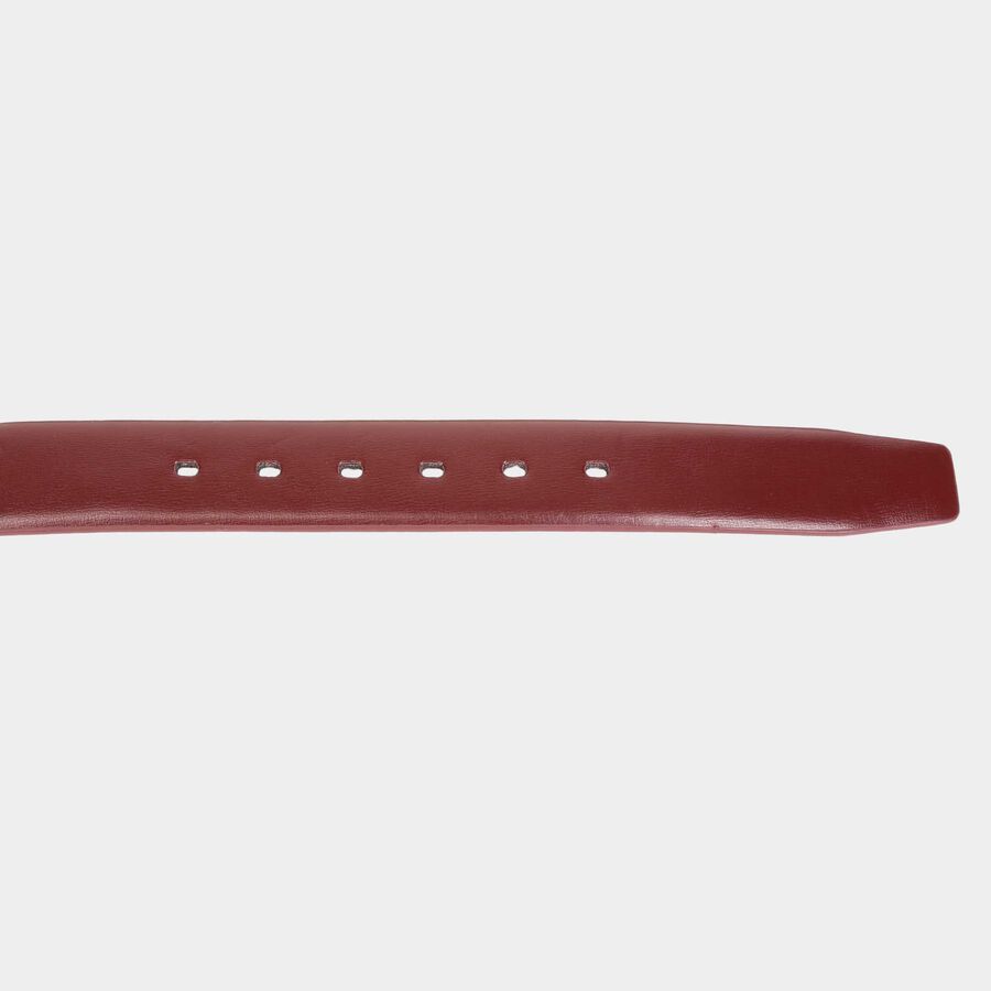 Men's Brown Polyurethane Casual Belt, , large