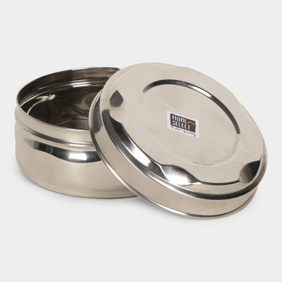 480 ml Steel Poori Dabba, , large image number null