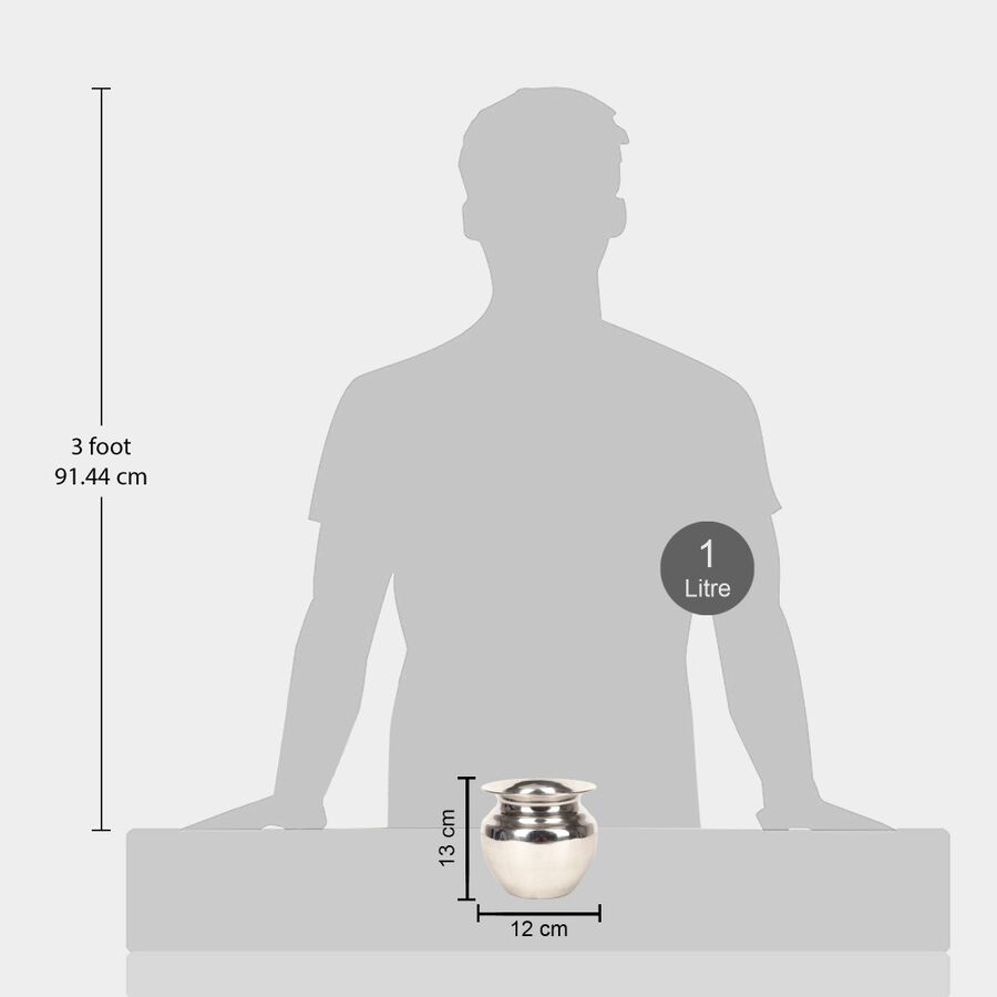 1 L Steel Lota, , large image number null