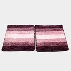 Anti-Skid Purple Polyester Door Mat Set of 2, , small
