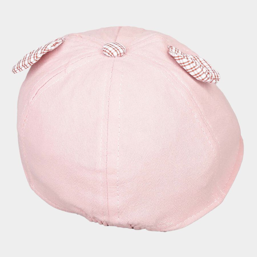 Kids' Light Pink Nylon Cap, , large image number null