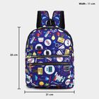 Kid's Blue Polyester Backpack, , small image number null
