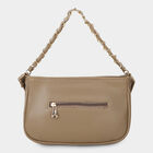 Woman's Beige Polyurethane Bag, , small