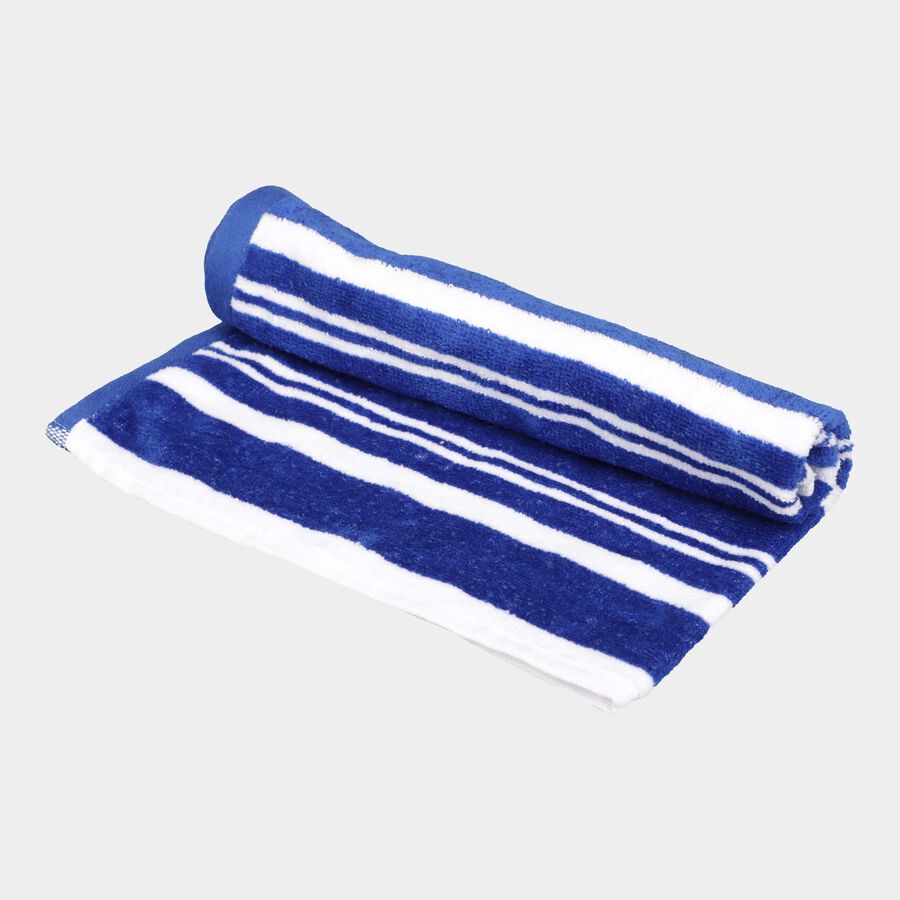 400 GSM Blue Cotton Hand Towel, , large image number null