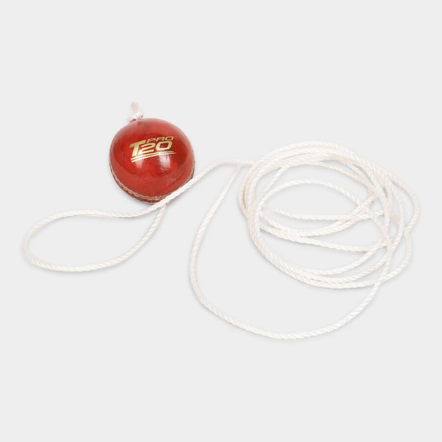 Leather Ball On String, , large