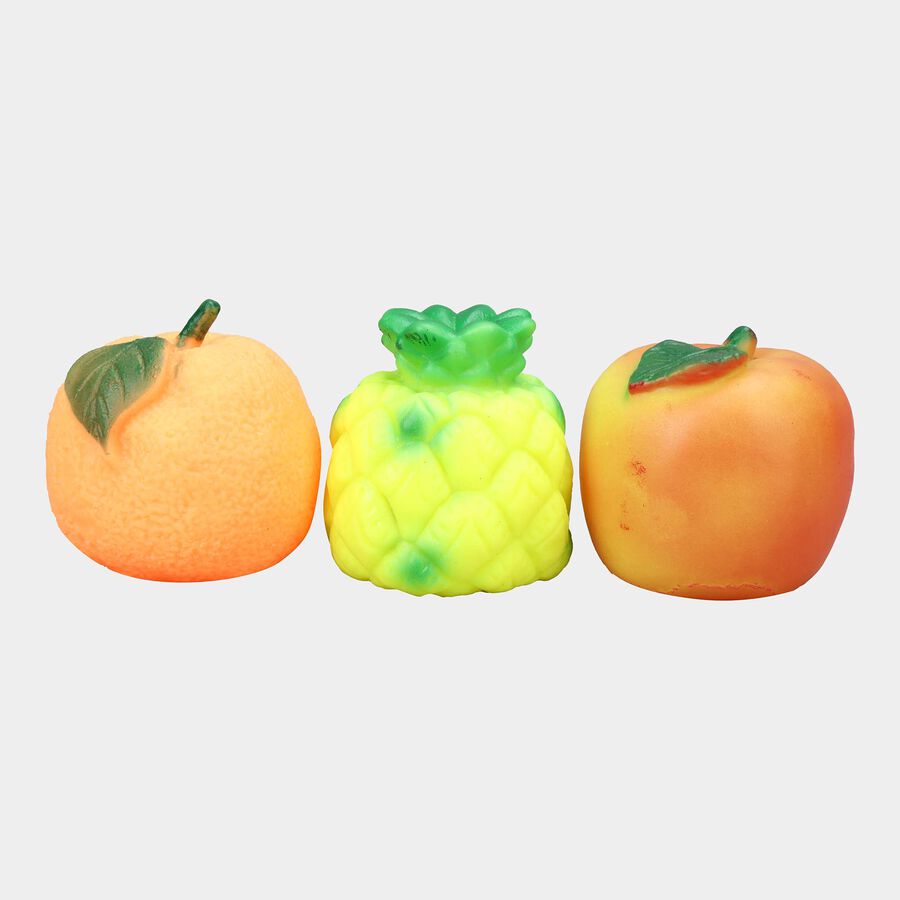 Baby Fruit Squeeze Toys, Set of 3, , large image number null