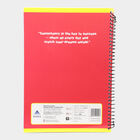 280 Pages A4 Spiral Unruled Notebook, , small image number null