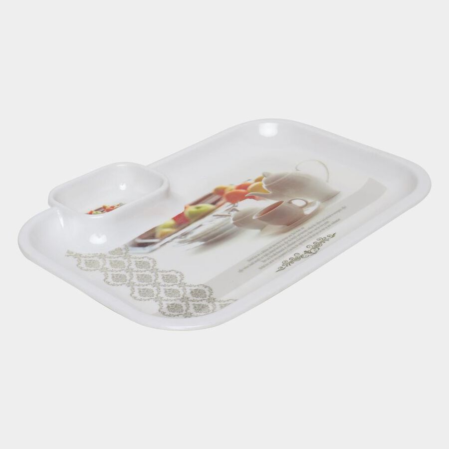 Melamine Snack Plate, , large image number null