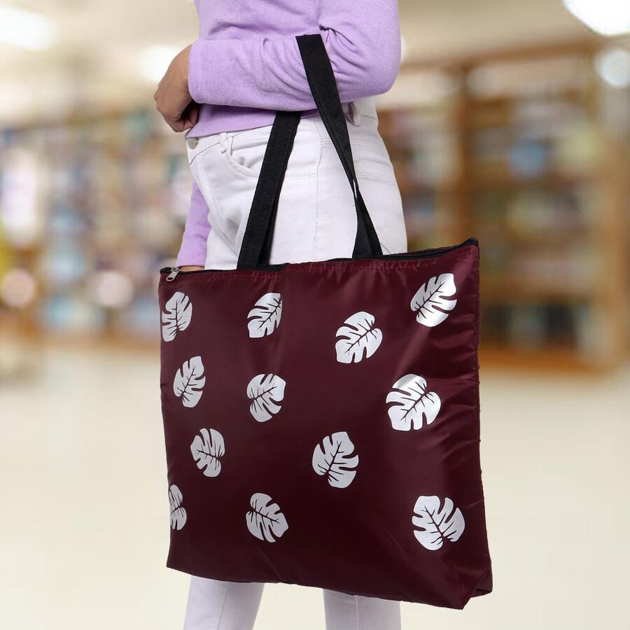 Women's Wine Fabric-Polyester Tote Bag, , large image number null