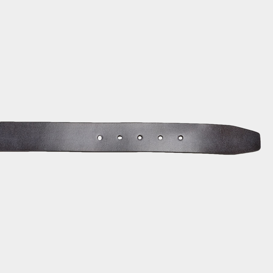 Men's Leather Casual Belt, Size 36, Smooth/Plain, , large image number null