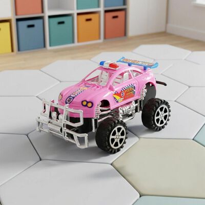 Kid's Pink Vintage Plastic Car
