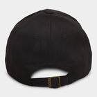 Men's Black Fabric Cap, , large image number null