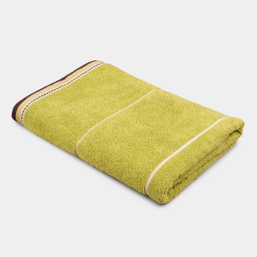 420 GSM Green Cotton Bath Towel, , large image number null