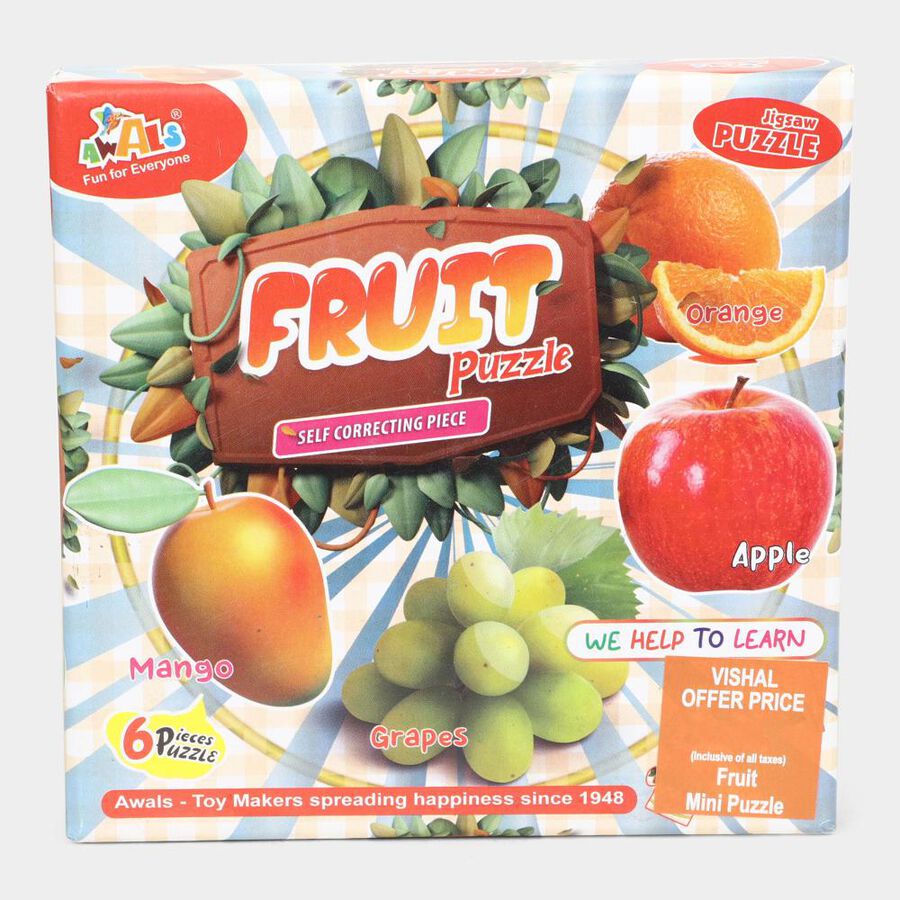 Kid's Fruits Puzzle, 24 Pcs., , large image number null