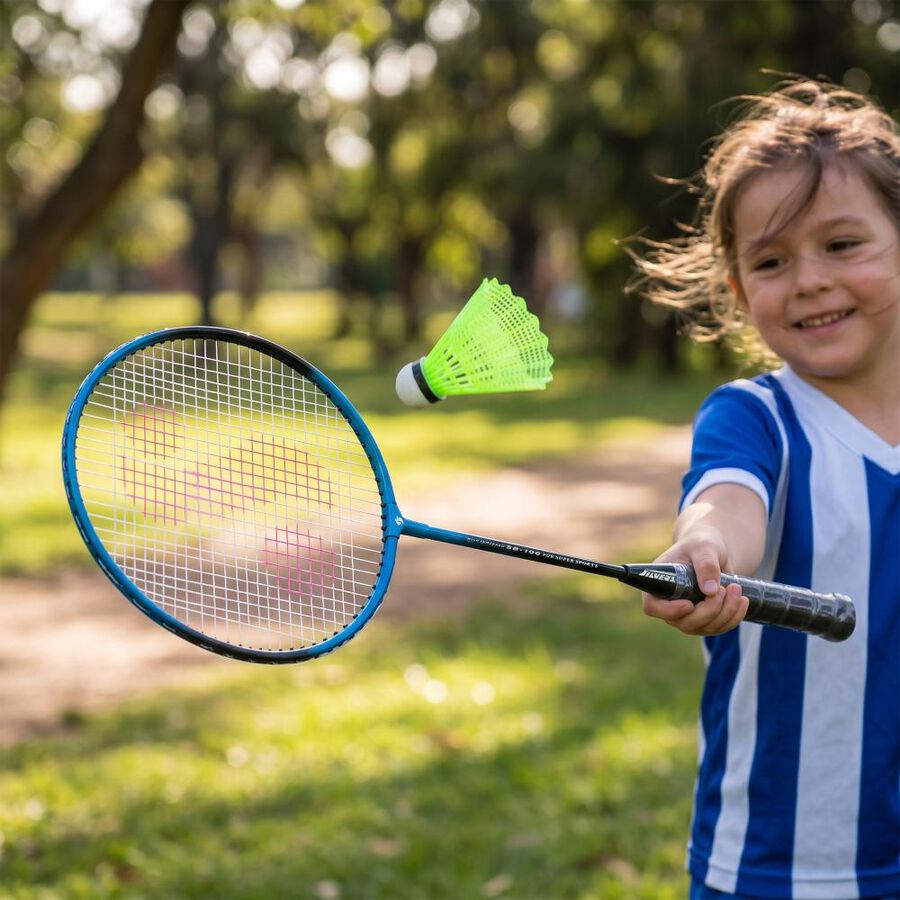 Kid's Plastic Badminton Racket, , large