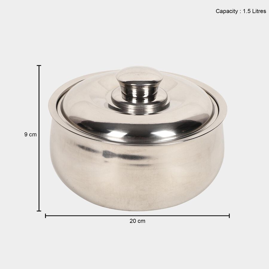 1.5 L Steel Casserole, , large image number null