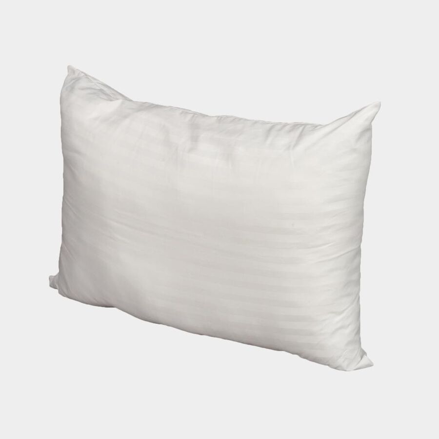 White Recycled Cotton Pillow Set of 2 , , large image number null