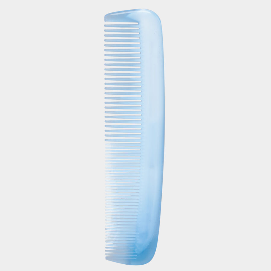 Plastic Hair Comb, Set of 6 - Colour/Design May Vary, , large image number null
