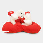 Red Fabric Teddy Bear, , small