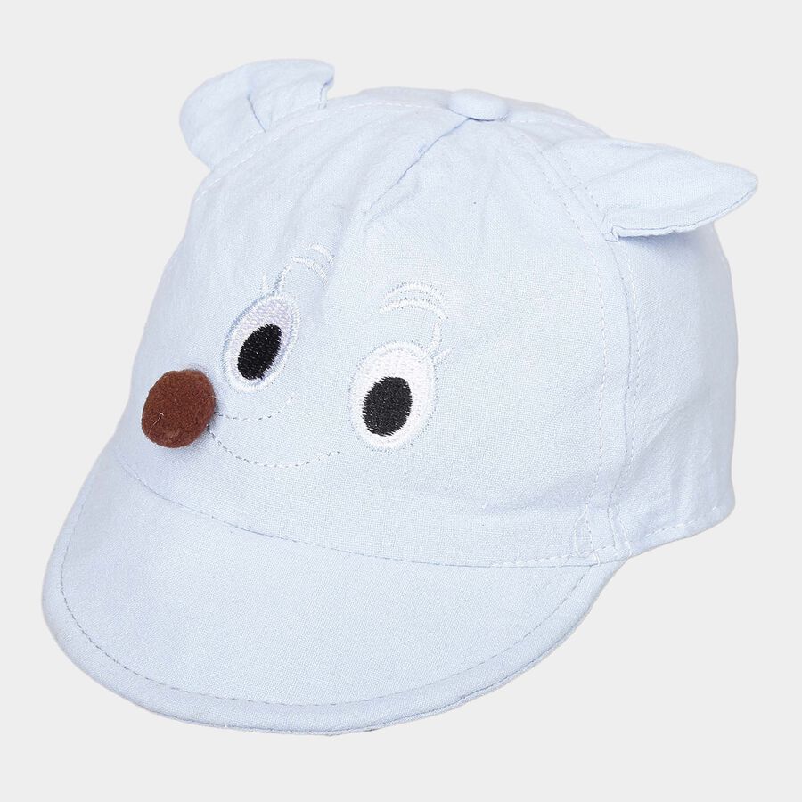 Kids' Blue Nylon Cap, , large image number null