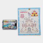 Kid's Unicorn Coloring Frame with Oil Pastel Colors , , small