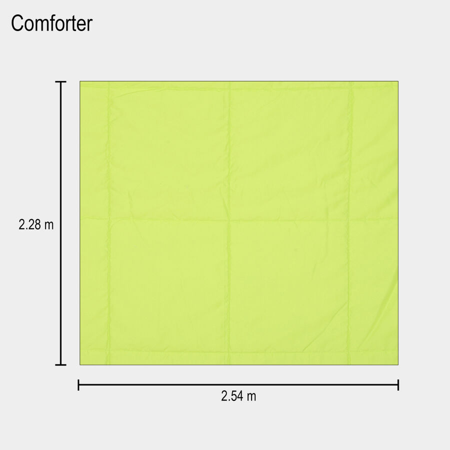 Green Polyester Bedcover, , large image number null