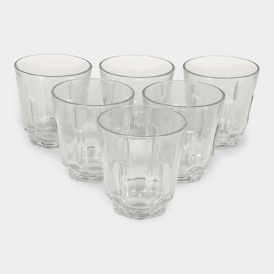 220ml Glass Tumbler Set of 6