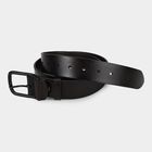 Men's Brown PU Belt, , small