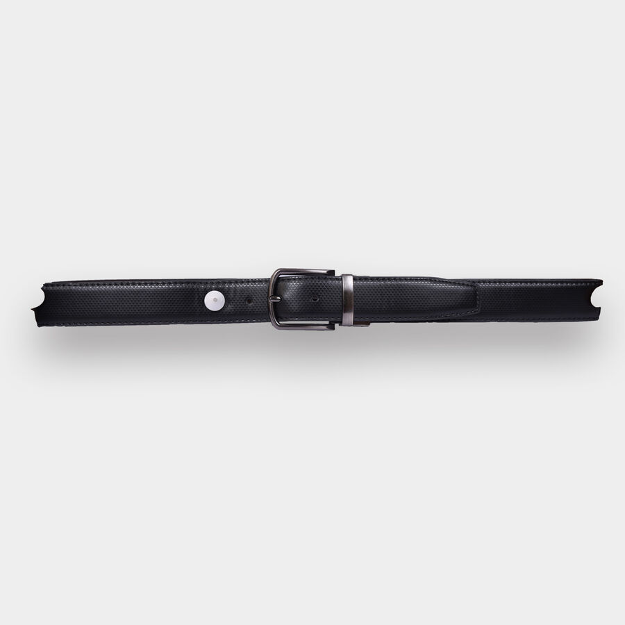 Men Formal Black Belt (32 in.), , large image number null