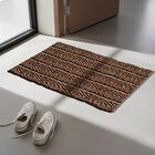 Brown Polyester Cotton Door Mat, , small image number null