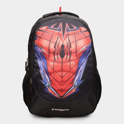 Spiderman Kid's Black Fabric Bag