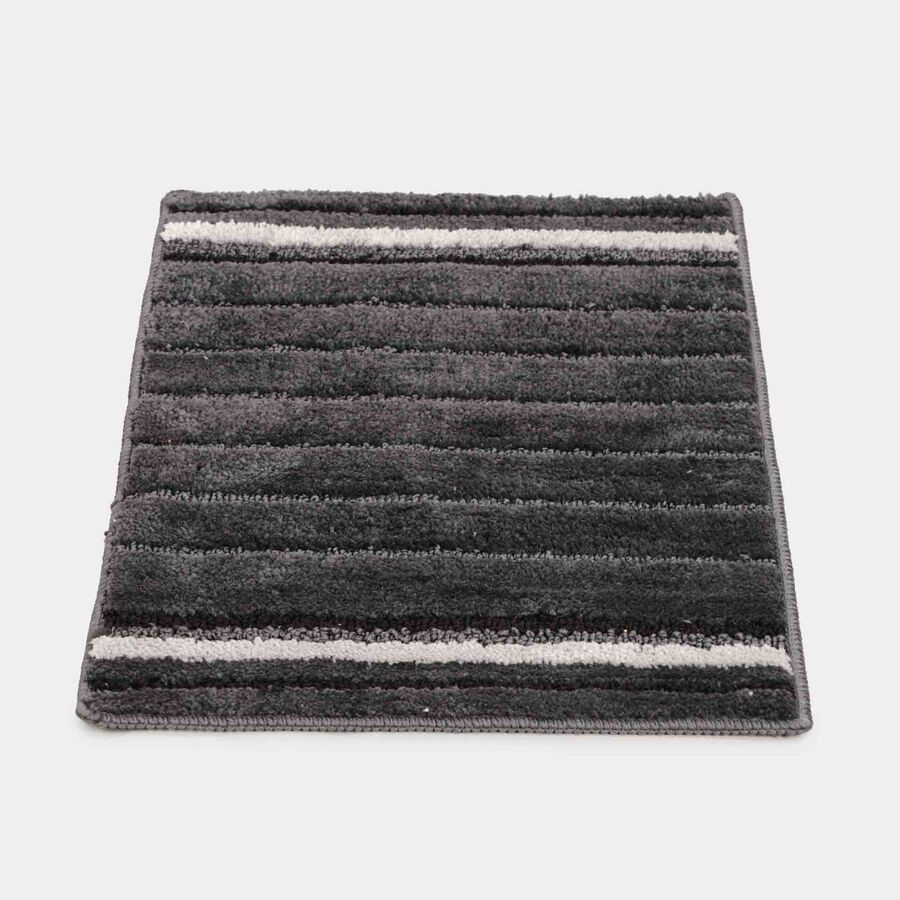 Anti-Skid Grey Polyester Door Mat, , large image number null