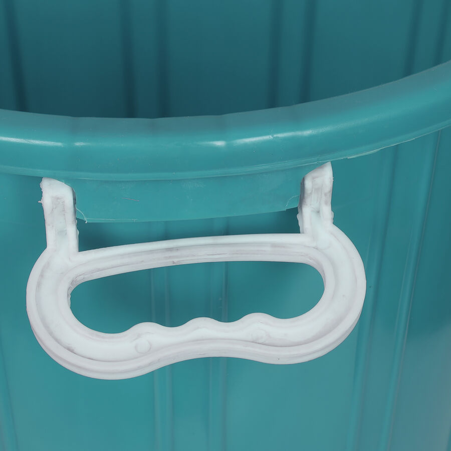 25 L Green Plastic Dustbin, , large image number null